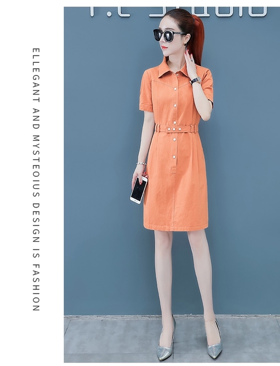 全新 气质连衣裙女神范夏装显瘦显高2021...