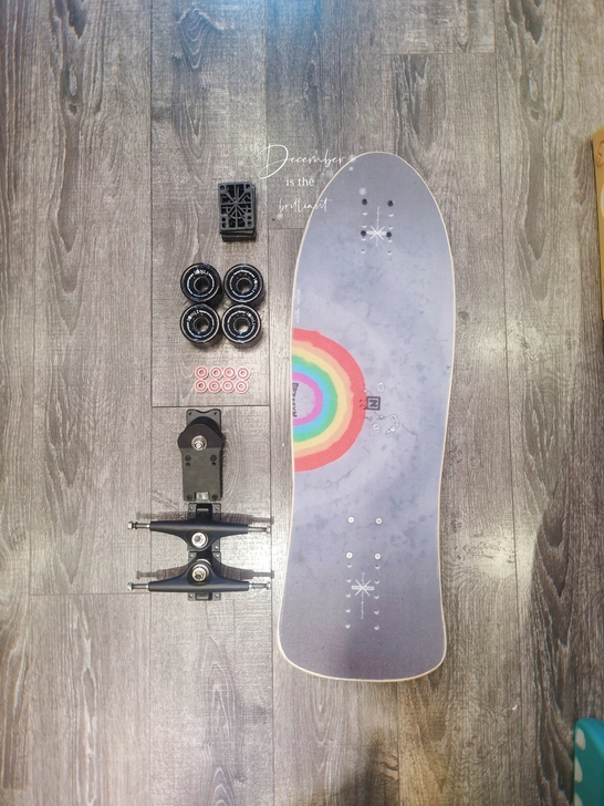 陆地冲浪滑板 板面加拿大枫木材质 高密度 ...