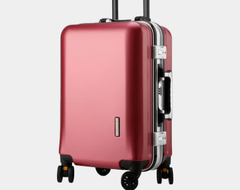 潮流女红色嫁妆静音万向轮时尚旅行箱超大26...