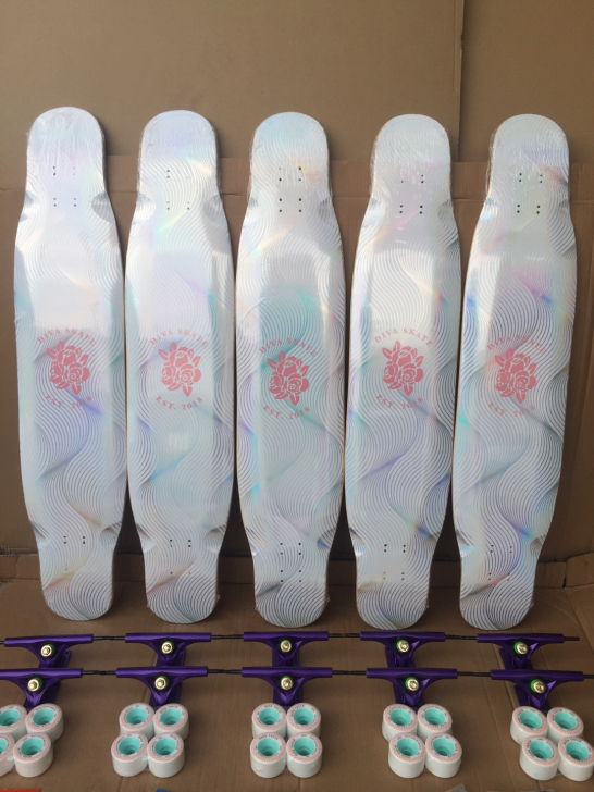 雅典娜长板黑曜长板木毒DIVA长板女生专业...