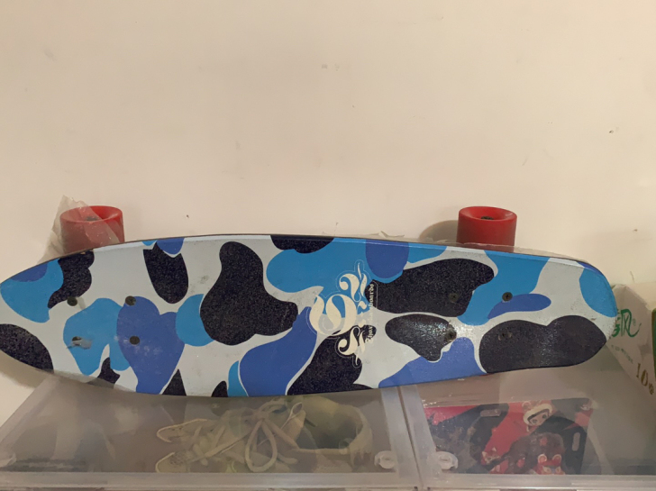 滑板  小鱼板 几乎全新 未使用