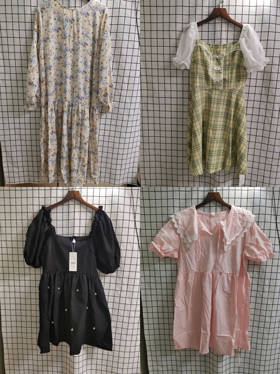 高端气质女装连衣裙实体店不干了还剩一批女装...