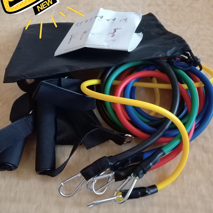 【全新捡漏】拉力绳家用健身弹力绳扩胸肌训练...