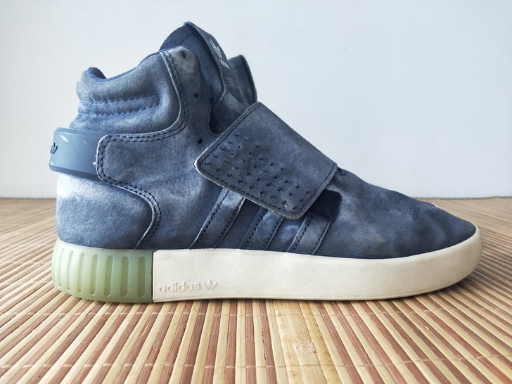 42码二手正品Adidas阿迪休闲高帮运动鞋