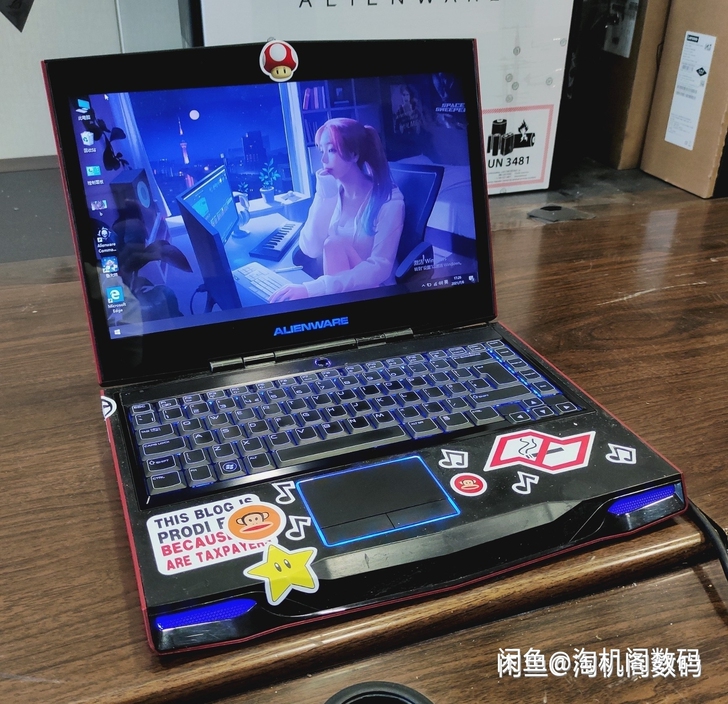 外星人M14 i7 独显笔记本 关联m17...