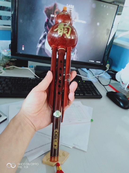 葫芦丝 天工牌,C调!品相见图!