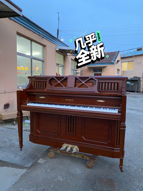 闲置个人家用欧式复古进口英昌钢琴118型三...