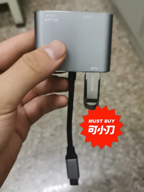 Typec转HDMI扩展坞ipadpro拓...