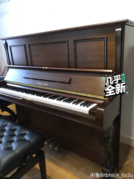 个人家用钢琴转让，纯进口原装韩国英昌钢琴，...