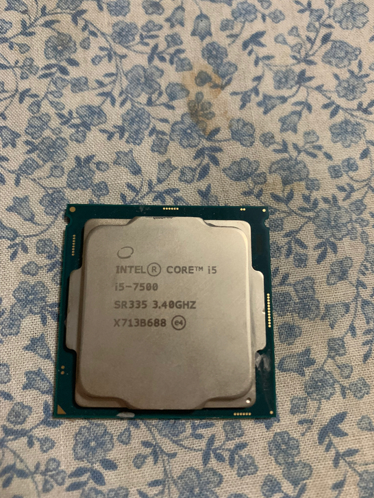 i5 7500CPU 功能正常 自己使用电...