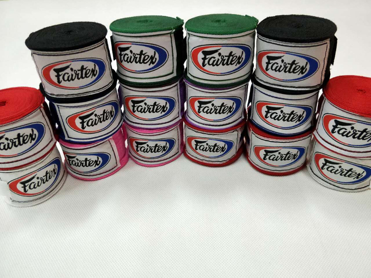 菲泰fairtex弹性拳击绷带twins成...