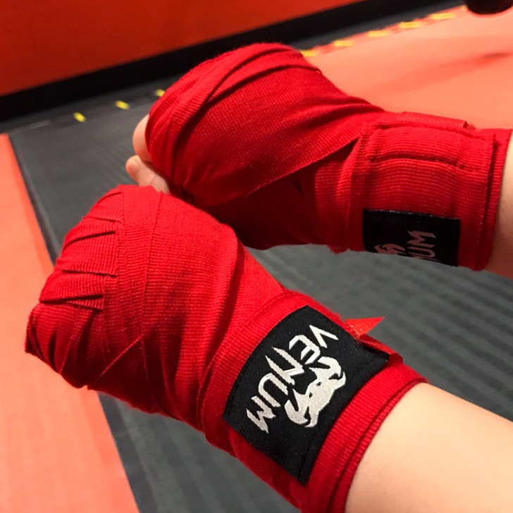 毒液 VENUM纯棉微弹力绷带泰拳散打搏击...