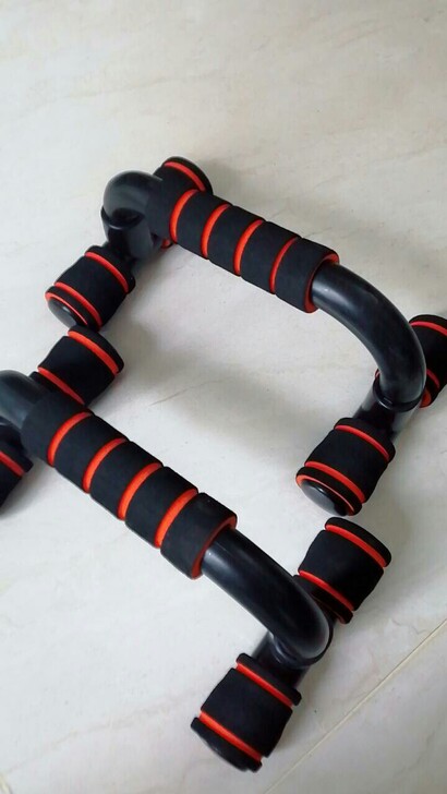 工字型俯卧撑支架肌肉训练腹肌神器多功能运动...