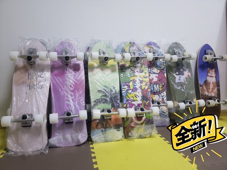 陆地冲浪板，免蹬滑板，模拟陆地冲浪和滑雪动...