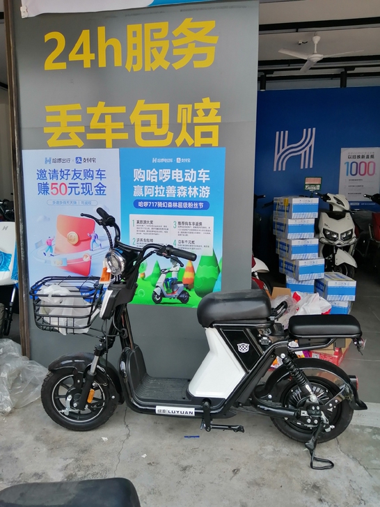 哈啰电动自行车