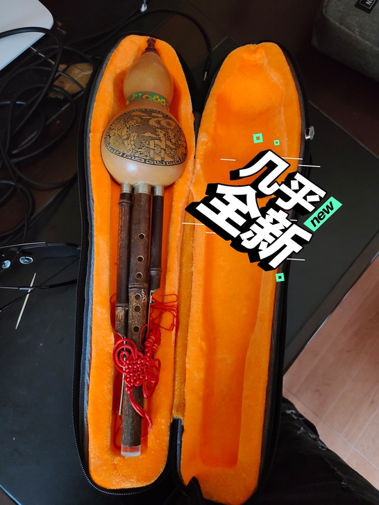 专业葫芦丝，降b，双音可拆卸