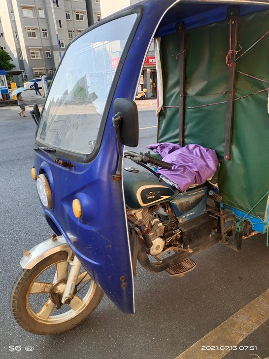 正品大运三轮摩托车，无拆无修发动机够力运货...