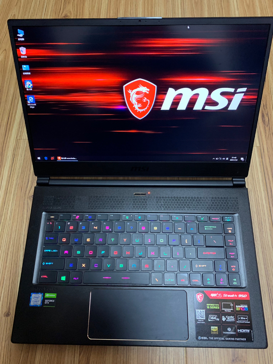 微星绝影GS65 九代i7+1660ti学...