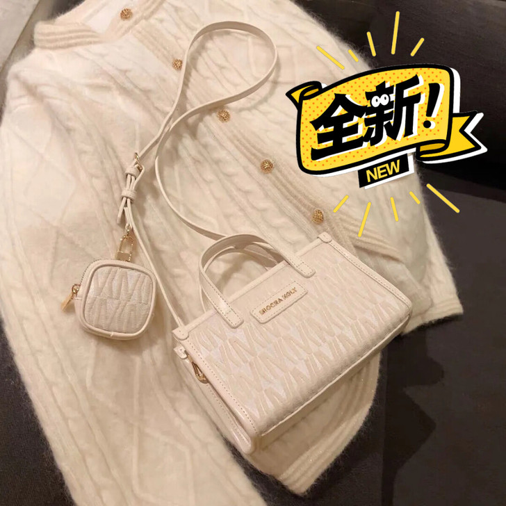 法式斜挎包小方包