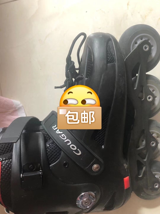 就用过几次的轮滑稍微有点基本没划痕42码