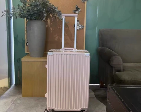 MARRLVE铝框行李箱静音万向轮20登机...