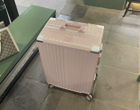 MARRLVE铝框行李箱静音万向轮学生20...