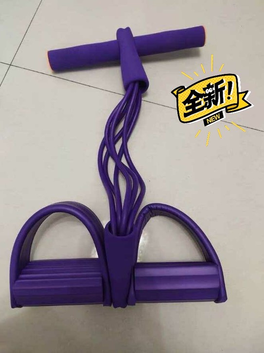 （两件套）全新脚蹬拉力器+8字拉力器套餐瘦...