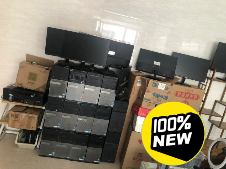办公电脑，使用一年，戴尔机箱，i3，4G，...
