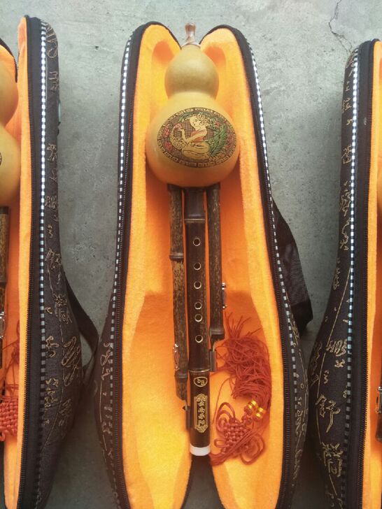 紫竹葫芦丝全新一手双副管降B调