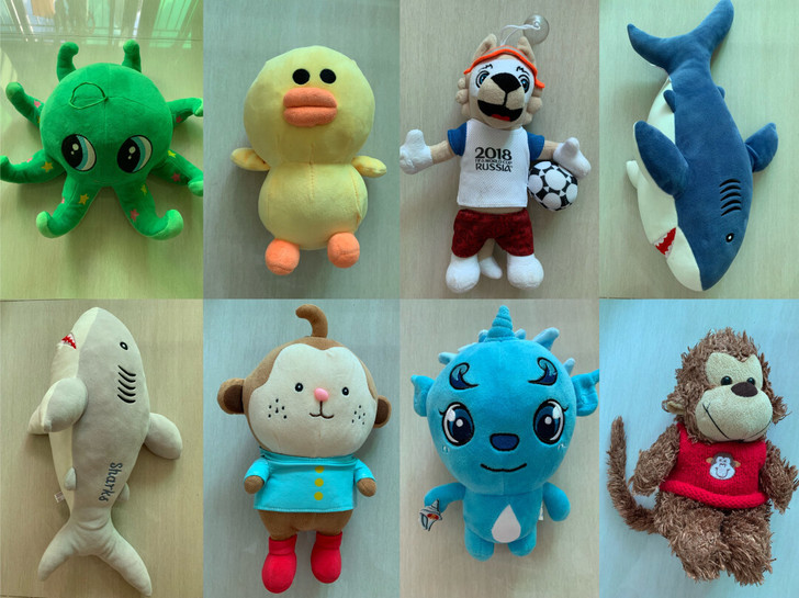 20元/个。闲置公仔布娃娃毛绒玩具，八爪鱼...