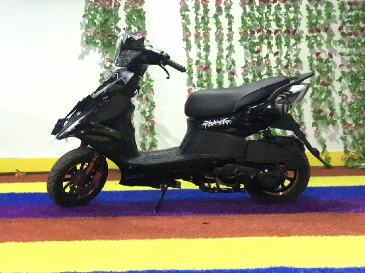 全新可改装上牌爆改踏板鬼火摩托车燃油整车1...