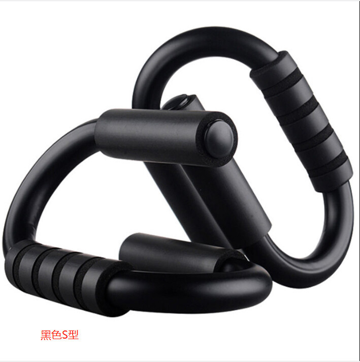 家用S型俯卧撑器，俯卧撑支架男用，钢制练臂...