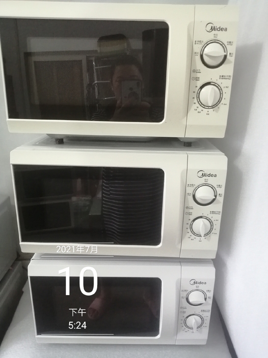 微波炉,美的微波炉,功能正常使用,白色,老...