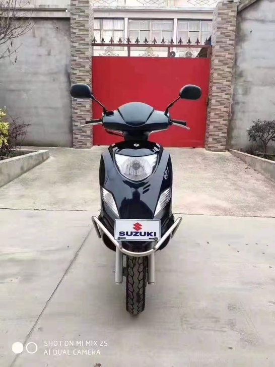 极品9成新 铃木红宝电喷125cc 黑色 ...