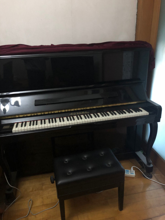 九成新原装日本进口TOYAMA钢琴