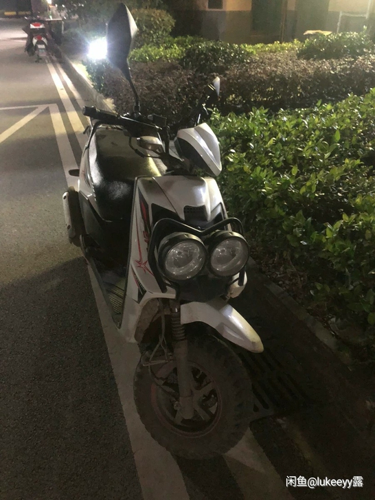 踏板摩托车 路虎150cc 一键启动 打火...