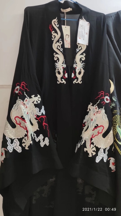 （主出次换）汉衣晟道子仙赋原创汉服女刺绣大...