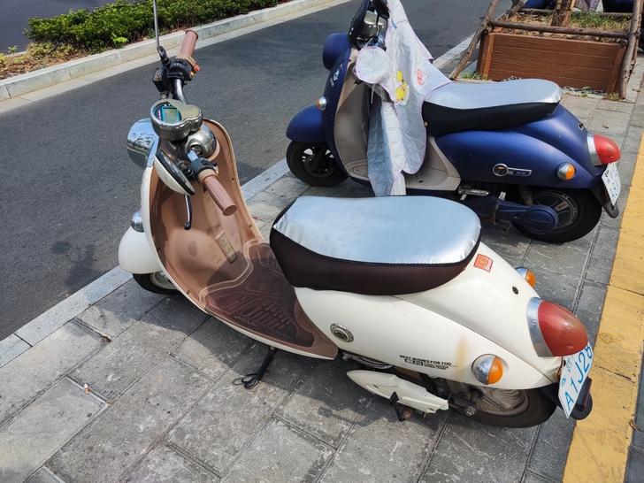 自用爱玛电动车，