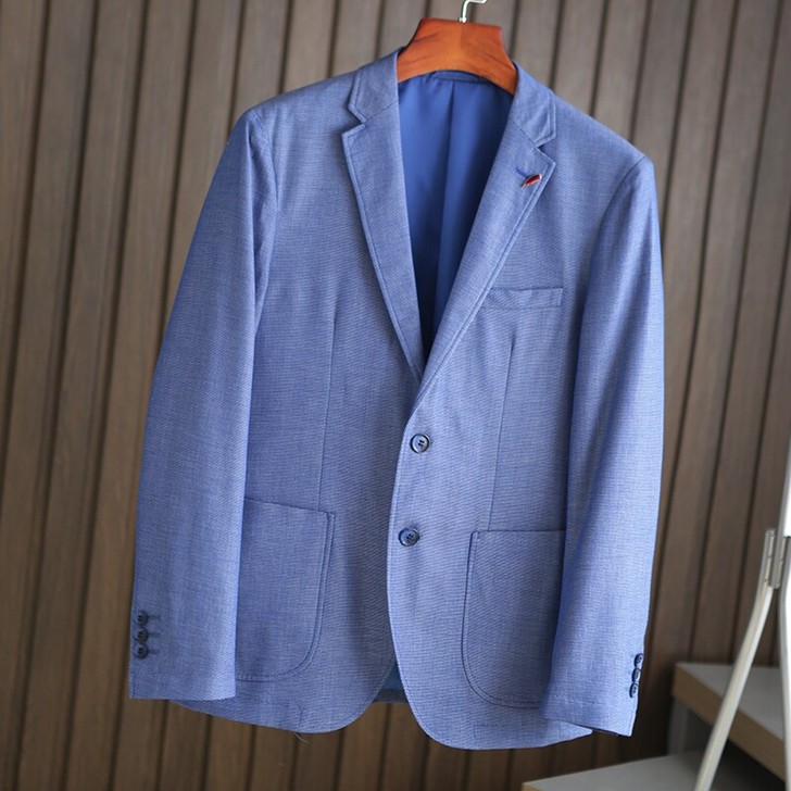 男士春款男士商务休闲西服外套