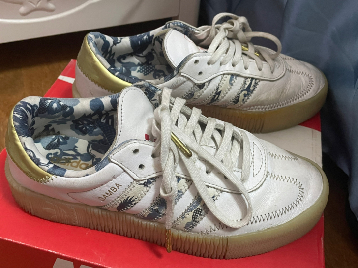 Adidas/阿迪达斯  正品  青花瓷板...