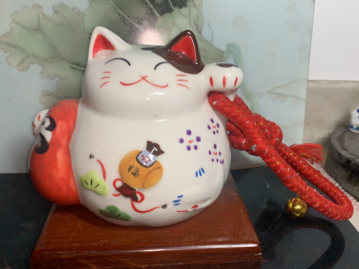 招财猫储钱罐