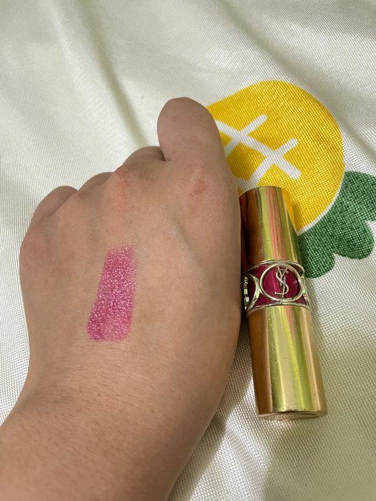 YSL口红梅子色剩三分一