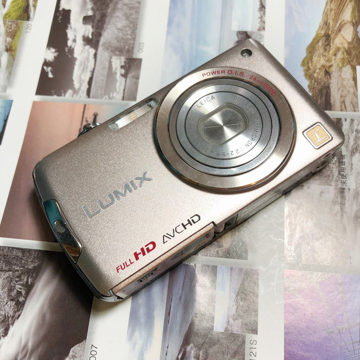 淡粉色松下 Panasonic DMC- ...