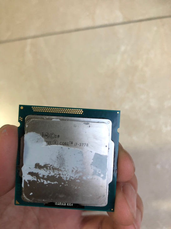 i7 3770 拆机cpu一枚，成色外观好