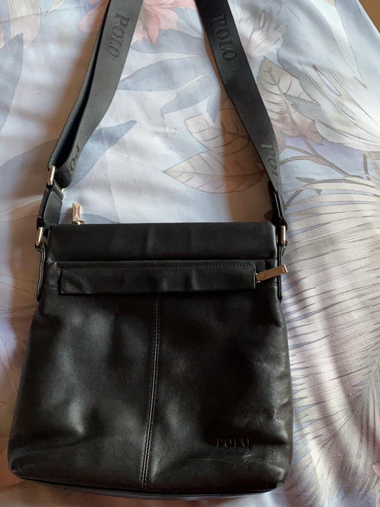 POLO男士挎包,长宽都是26左右,8成新...