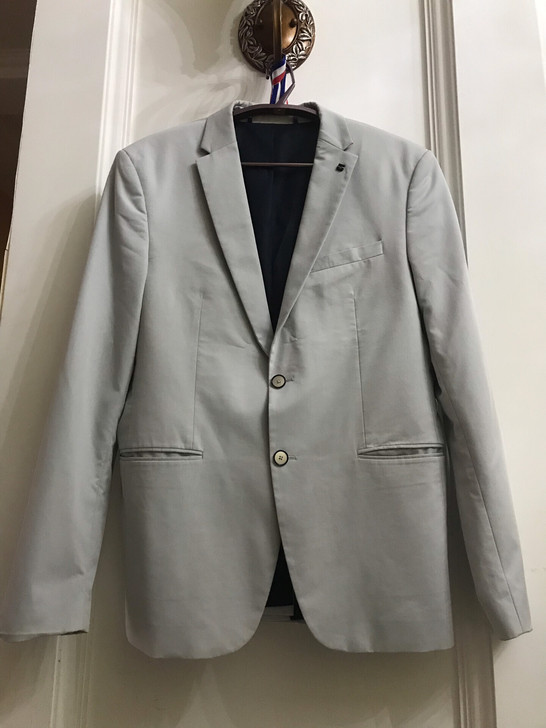 ZARA男士西装外套(不诚心买勿扰,不要问...