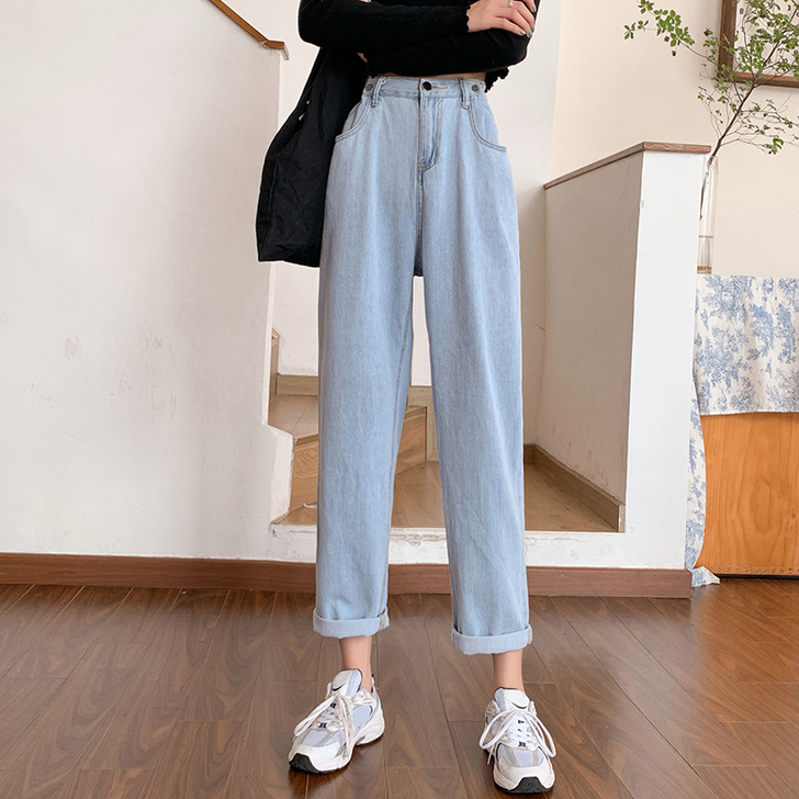 牛仔裤 158 83kg 裤子太大了穿不了