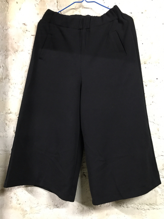 闲置衣服女宽松阔腿7分裤西裤小码