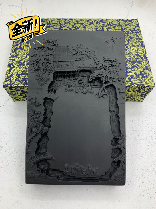 精品歙砚《兰亭雅集》等六款可挑选