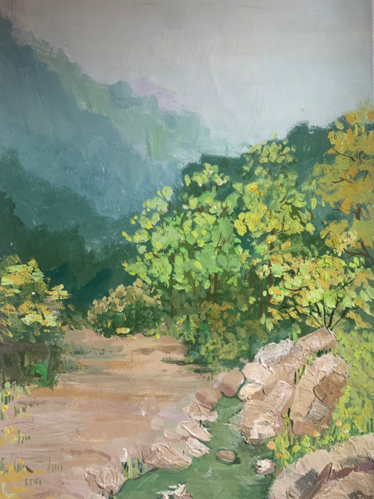 特价清仓！水粉风景画4k  大量现货   ...